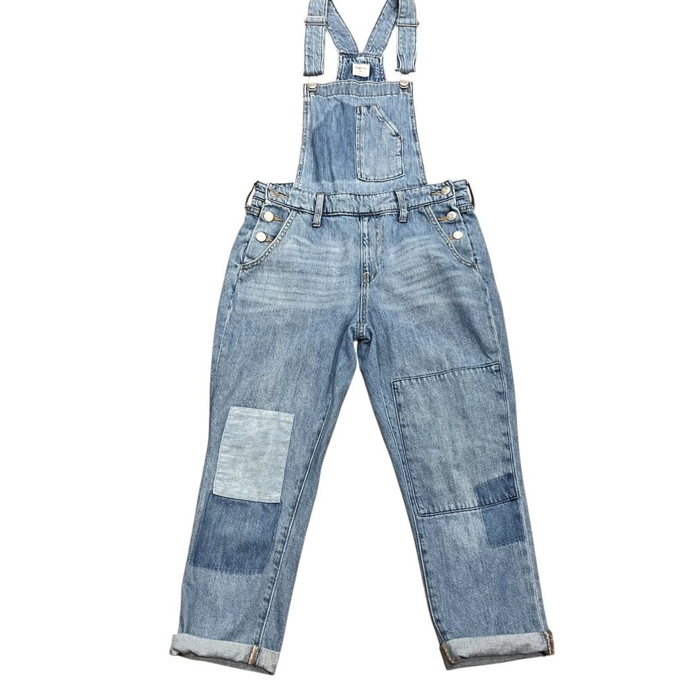 Gap Denim Patchwork Overalls, XS